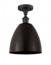 Innovations Lighting 516-1C-OB-MBD-9-OB - Bristol - 1 Light - 9 inch - Oil Rubbed Bronze - Semi-Flush Mount