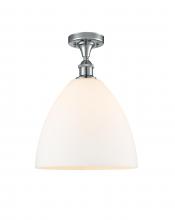 Innovations Lighting 516-1C-PC-GBD-121 - Bristol - 1 Light - 12 inch - Polished Chrome - Semi-Flush Mount