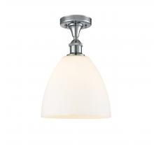 Innovations Lighting 516-1C-PC-GBD-91 - Bristol - 1 Light - 9 inch - Polished Chrome - Semi-Flush Mount