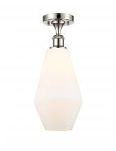 Innovations Lighting 516-1C-PN-G651-7 - Cindyrella - 1 Light - 7 inch - Polished Nickel - Semi-Flush Mount