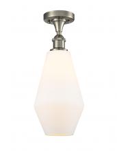 Innovations Lighting 516-1C-SN-G651-7 - Cindyrella - 1 Light - 7 inch - Brushed Satin Nickel - Semi-Flush Mount