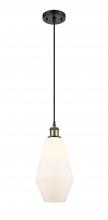 Innovations Lighting 516-1P-BAB-G651-7 - Cindyrella - 1 Light - 7 inch - Black Antique Brass - Cord hung - Mini Pendant