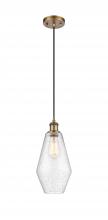 Innovations Lighting 516-1P-BB-G654-7 - Cindyrella - 1 Light - 7 inch - Brushed Brass - Cord hung - Mini Pendant