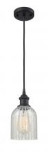 Innovations Lighting 516-1P-BK-G2511 - Caledonia - 1 Light - 5 inch - Matte Black - Cord hung - Mini Pendant