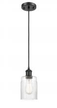 Innovations Lighting 516-1P-BK-G342 - Hadley - 1 Light - 5 inch - Matte Black - Cord hung - Mini Pendant