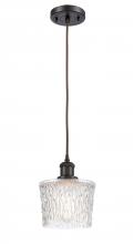 Innovations Lighting 516-1P-OB-G402 - Niagara - 1 Light - 7 inch - Oil Rubbed Bronze - Cord hung - Mini Pendant