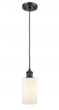 Innovations Lighting 516-1P-OB-G801 - Clymer - 1 Light - 4 inch - Oil Rubbed Bronze - Cord hung - Mini Pendant