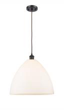 Innovations Lighting 516-1P-OB-GBD-161 - Bristol - 1 Light - 16 inch - Oil Rubbed Bronze - Cord hung - Pendant