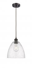 Innovations Lighting 516-1P-OB-GBD-94 - Bristol - 1 Light - 9 inch - Oil Rubbed Bronze - Cord hung - Mini Pendant