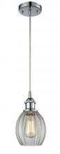 Innovations Lighting 516-1P-PC-G82 - Eaton - 1 Light - 6 inch - Polished Chrome - Cord hung - Mini Pendant