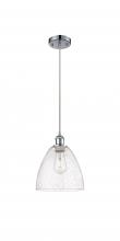 Innovations Lighting 516-1P-PC-GBD-94 - Bristol - 1 Light - 9 inch - Polished Chrome - Cord hung - Mini Pendant