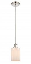 Innovations Lighting 516-1P-PN-G341 - Hadley - 1 Light - 5 inch - Polished Nickel - Cord hung - Mini Pendant