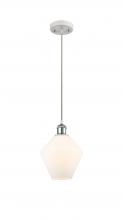 Innovations Lighting 516-1P-WPC-G651-8 - Cindyrella - 1 Light - 8 inch - White Polished Chrome - Cord hung - Mini Pendant