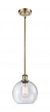 Innovations Lighting 516-1S-AB-G124-8 - Athens - 1 Light - 8 inch - Antique Brass - Mini Pendant