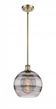 Innovations Lighting 516-1S-AB-G556-10SM - Rochester - 1 Light - 10 inch - Antique Brass - Mini Pendant