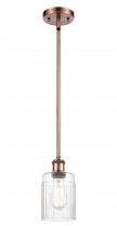 Innovations Lighting 516-1S-AC-G342 - Hadley - 1 Light - 5 inch - Antique Copper - Mini Pendant