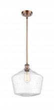 Innovations Lighting 516-1S-AC-G654-12 - Cindyrella - 1 Light - 12 inch - Antique Copper - Mini Pendant