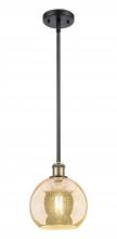 Innovations Lighting 516-1S-BAB-G128-8 - Athens - 1 Light - 8 inch - Black Antique Brass - Mini Pendant