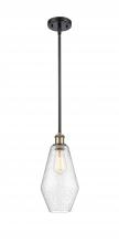 Innovations Lighting 516-1S-BAB-G654-7 - Cindyrella - 1 Light - 7 inch - Black Antique Brass - Mini Pendant