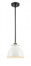 Innovations Lighting 516-1S-BAB-M14-W - Adirondack - 1 Light - 8 inch - Black Antique Brass - Mini Pendant