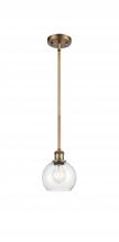 Innovations Lighting 516-1S-BB-G124-6 - Athens - 1 Light - 6 inch - Brushed Brass - Mini Pendant