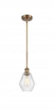 Innovations Lighting 516-1S-BB-G654-6 - Cindyrella - 1 Light - 6 inch - Brushed Brass - Mini Pendant