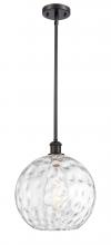 Innovations Lighting 516-1S-OB-G1215-12 - Athens Water Glass - 1 Light - 12 inch - Oil Rubbed Bronze - Mini Pendant