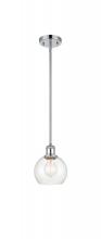 Innovations Lighting 516-1S-PC-G122-6 - Athens - 1 Light - 6 inch - Polished Chrome - Mini Pendant