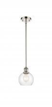 Innovations Lighting 516-1S-PN-G122-6 - Athens - 1 Light - 6 inch - Polished Nickel - Mini Pendant