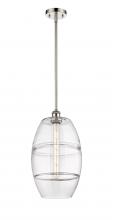 Innovations Lighting 516-1S-PN-G557-10CL - Vaz - 1 Light - 10 inch - Polished Nickel - Mini Pendant