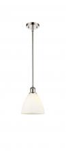 Innovations Lighting 516-1S-PN-GBD-751 - Bristol - 1 Light - 8 inch - Polished Nickel - Mini Pendant