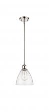 Innovations Lighting 516-1S-PN-GBD-754 - Bristol - 1 Light - 8 inch - Polished Nickel - Mini Pendant