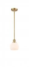 Innovations Lighting 516-1S-SG-G121-6 - Athens - 1 Light - 6 inch - Satin Gold - Mini Pendant