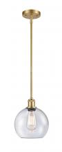 Innovations Lighting 516-1S-SG-G124-8 - Athens - 1 Light - 8 inch - Satin Gold - Mini Pendant