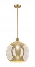 Innovations Lighting 516-1S-SG-G128-14 - Athens - 1 Light - 14 inch - Satin Gold - Pendant