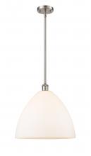 Innovations Lighting 516-1S-SN-GBD-161 - Bristol - 1 Light - 16 inch - Brushed Satin Nickel - Pendant