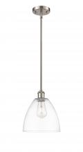 Innovations Lighting 516-1S-SN-GBD-92 - Bristol - 1 Light - 9 inch - Brushed Satin Nickel - Mini Pendant