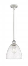 Innovations Lighting 516-1S-WPC-GBD-94 - Bristol - 1 Light - 9 inch - White Polished Chrome - Mini Pendant