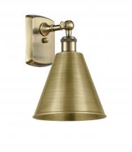 Innovations Lighting 516-1W-AB-MBC-8-AB - Berkshire - 1 Light - 8 inch - Antique Brass - Sconce