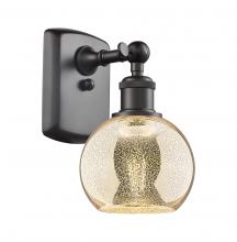 Innovations Lighting 516-1W-OB-G128-6 - Athens - 1 Light - 6 inch - Oil Rubbed Bronze - Sconce