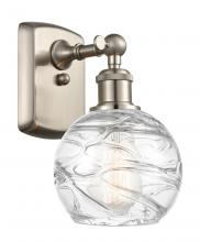 Innovations Lighting 516-1W-SN-G1213-6 - Athens Deco Swirl - 1 Light - 6 inch - Brushed Satin Nickel - Sconce