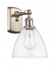 Innovations Lighting 516-1W-SN-GBD-752 - Bristol - 1 Light - 8 inch - Brushed Satin Nickel - Sconce