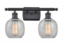 Innovations Lighting 516-2W-BK-G105 - Belfast - 2 Light - 16 inch - Matte Black - Bath Vanity Light