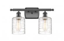 Innovations Lighting 516-2W-OB-G1113 - Cobbleskill - 2 Light - 15 inch - Oil Rubbed Bronze - Bath Vanity Light