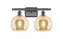 Innovations Lighting 516-2W-OB-G128-8 - Athens - 2 Light - 18 inch - Oil Rubbed Bronze - Bath Vanity Light