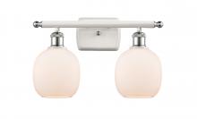 Innovations Lighting 516-2W-WPC-G101 - Belfast - 2 Light - 16 inch - White Polished Chrome - Bath Vanity Light