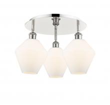 Innovations Lighting 516-3C-PN-G651-8 - Cindyrella - 3 Light - 20 inch - Polished Nickel - Flush Mount