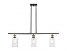 Innovations Lighting 516-3I-BAB-G802 - Clymer - 3 Light - 36 inch - Black Antique Brass - Cord hung - Island Light