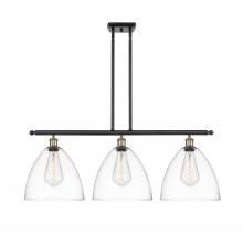 Innovations Lighting 516-3I-BAB-GBD-122 - Bristol - 3 Light - 39 inch - Black Antique Brass - Cord hung - Island Light