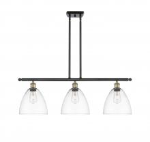 Innovations Lighting 516-3I-BAB-GBD-92 - Bristol - 3 Light - 36 inch - Black Antique Brass - Cord hung - Island Light